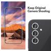 For Samsung Galaxy A34 5G Camera Lens Protector Diamond Ring Design Tempered Glass Lens Film