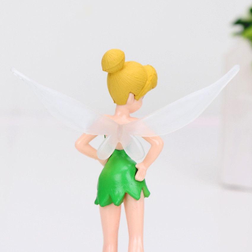 Charming 7 Pcs Tinkerbell Tinker Bell Fairy Action Figures For Kids With Stands