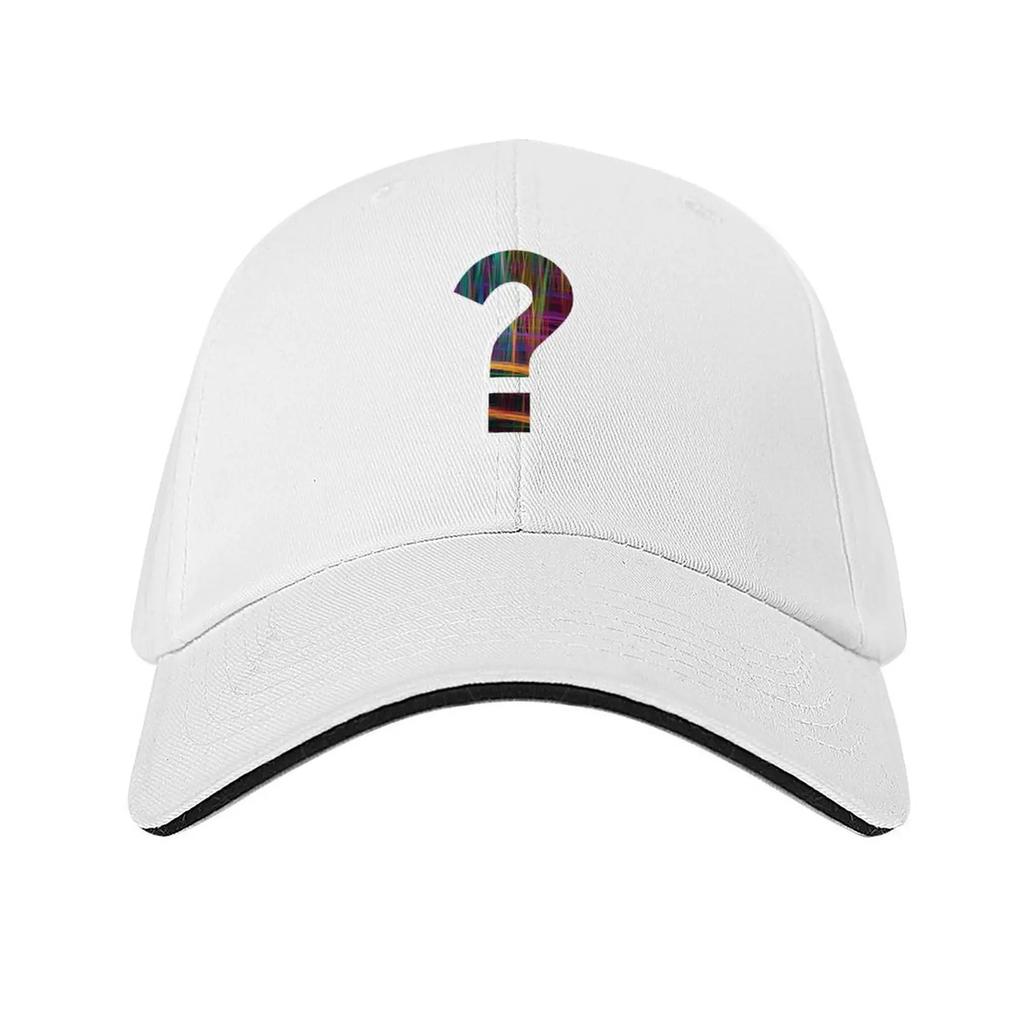 Question is everything Question mark Baseball Cap Military Tactical Cap Snapback Cap Streetwear Icon Unisexs Tennis Womens