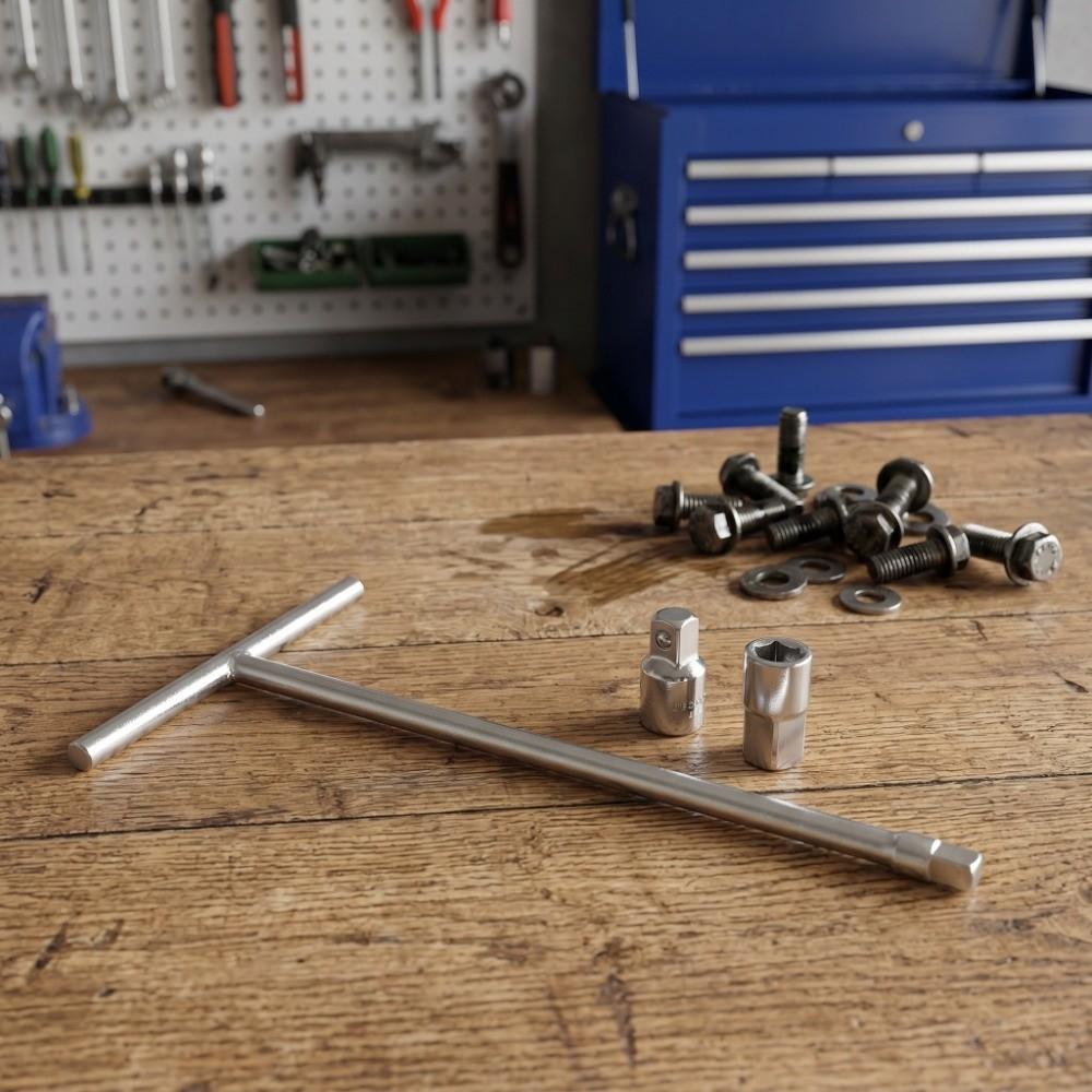 Chromium Vanadium Steel T Handle Socket Holder T Handle Socket Wrench  Auto Repair Technicians