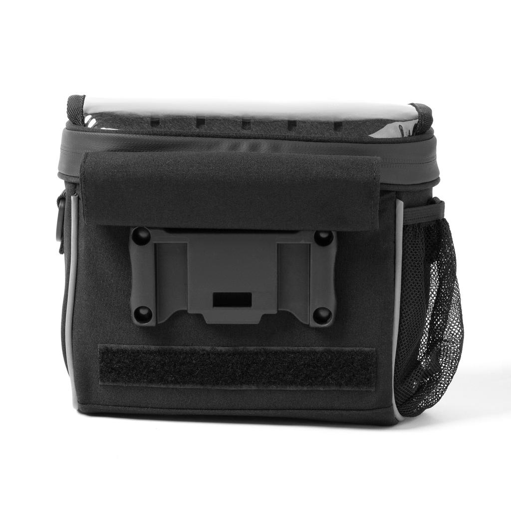 Wozinsky 4L Black Bike Handlebar & Shoulder Bag