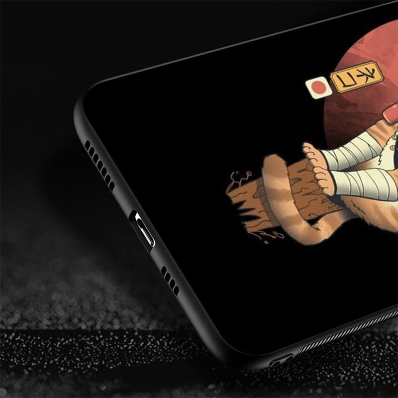 Case For Samsung Galaxy S20 S22 S21 FE S10 S23 Plus S24 Note 20 Ultra 10 Black Soft Phone Shell Great Ramen Wave Japan S24Ultra