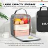 Universal Car Bento Insulated Lunch Thermal Bag Bento Handbag For KIA Rio K5 K2 Sportage Ceed Sorento Picanto Stinger Soul