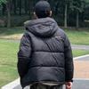 Unisex Fashion Winter Women and Man Parkas Hooded Warm Jackets Elegant Loose Thick Coats