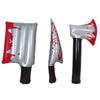 Inflatable Halloween Knife Prop Sturdy Fake Horror Prank Prop Halloween Decoration for Festival Cosplay Supplies Party Favors