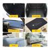 Car Mat Invisible Fixing Sticker, Anti-Slip High Temperature Resistant Double-Sided Velcro, Universal Automotive Fastener Clip