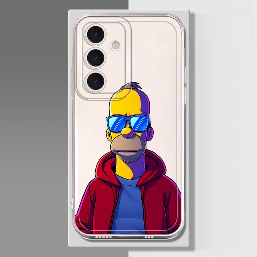 Cartoon The S-simpsons Phone Cover Case for Samsung Galaxy A25 A51 A33 A52 A26 A24 A52 A31 A14 A16 A54 A15 A55 A23 A34 A35 A36