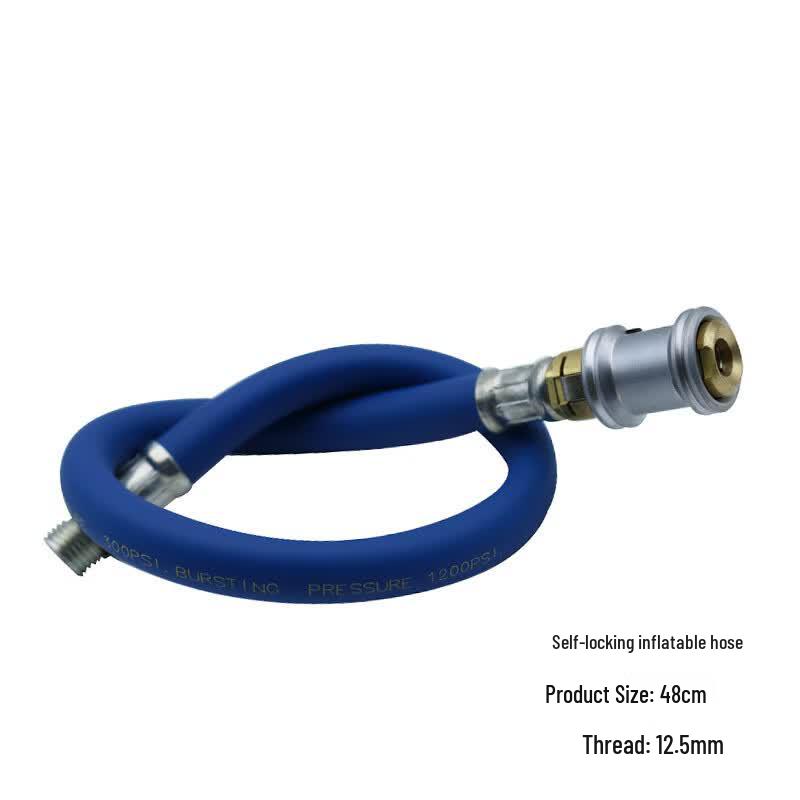 ZUIMI Self-Locking Extended Tire Inflator Hose