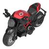 1: 12 Scale Children Motorcycle Model Pull Back Motorcycle Toy with Light Sound Effect