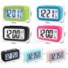 Multifunction Alarm Clock Temperature Display Electronic Clock Intelligent Sensing Luminous Digital Clock Snooze Mute