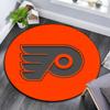 Philadelphia Flyers,Round Area Rug,Carpet Rug for Living Room Bedroom Sofa Playroom Decor,Non-slip Floor Mat