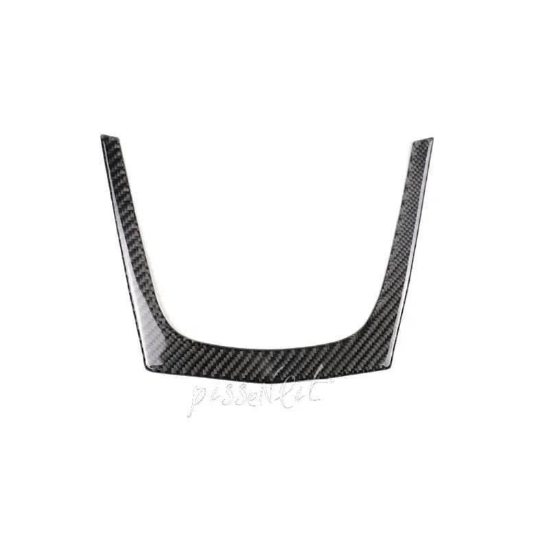 Carbon Fiber Refit Car Interior Center Control Decor Frame Gearshift Panel Decoration Sticker for Cadillac XT5 2016-2017 Styling