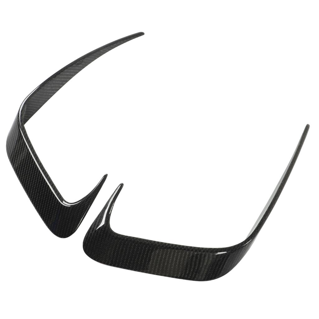 2PCS Rear Bumper Wind Knife Rear Carbon Fiber Replacement For 3 Series G20 M Sport 330i M340i 2019+