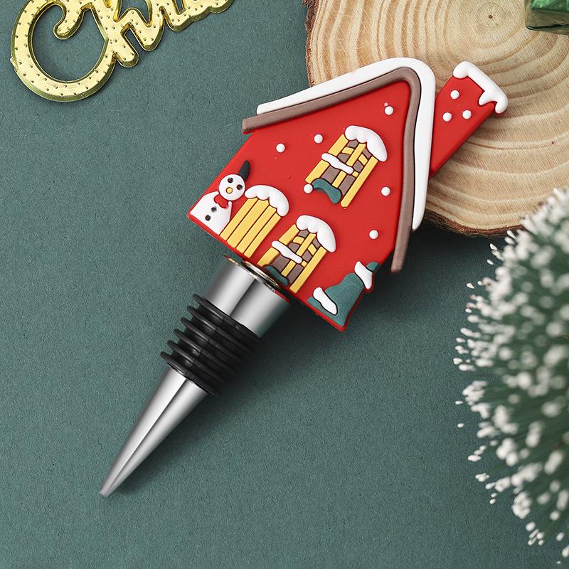 Christmas Gifts, Party Gatherings, Return Gifts, Christmas Tree Sealed and Fresh-keeping Wine Stoppers