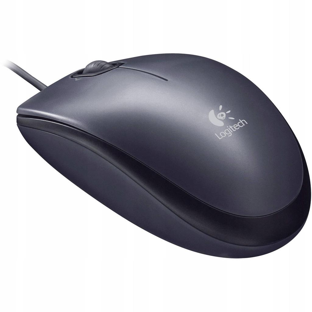 Souris filaire optique noire Logitech M90