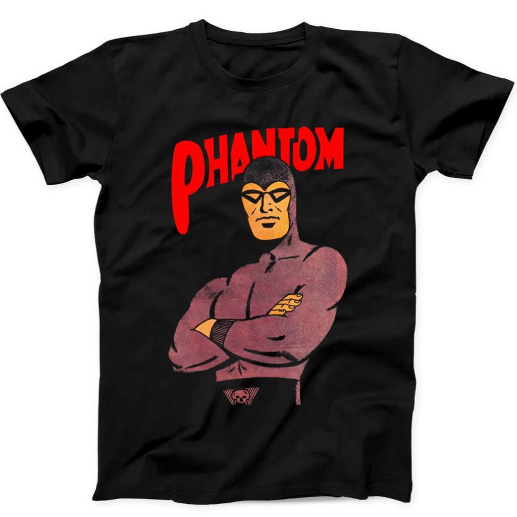 The Phantom Comics Fictional Bangalla Funny Gift Tee Black T Shirt 514