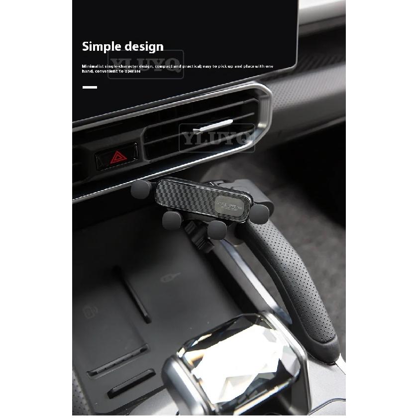 For Volkswagen Amarok Car Phone Holder Magnetic Gravity Mount Dashboard A-Pillar Armrest Cup Holder Car Interior Accessories