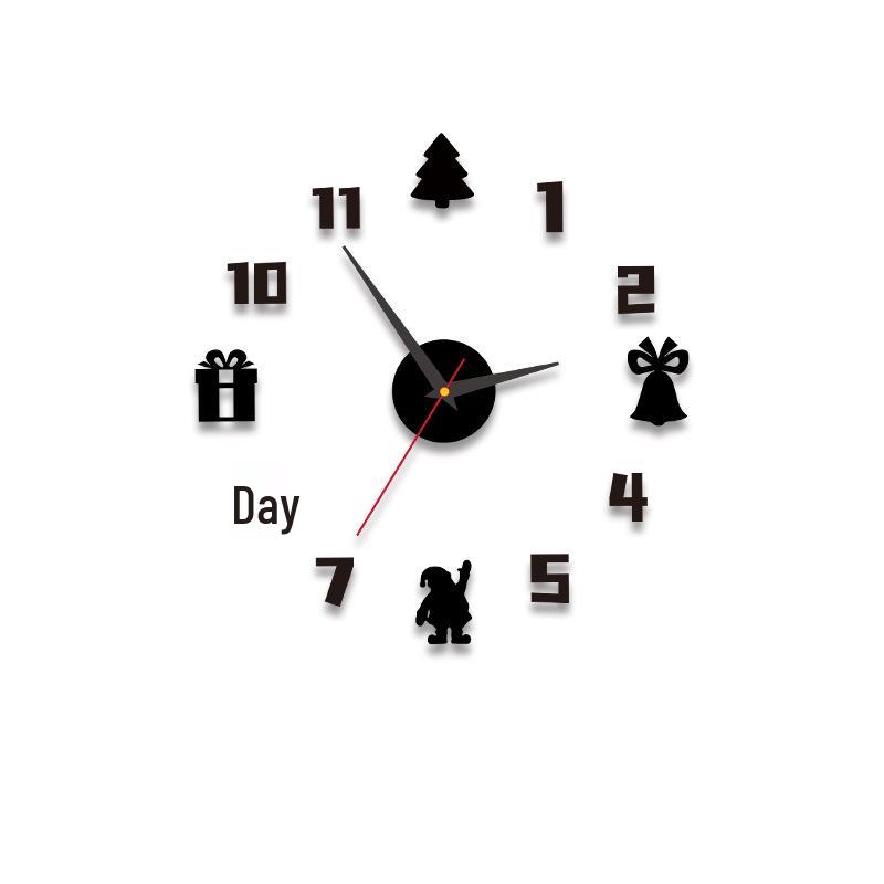 Modern European Light Luxury Wall Clock - Simple Living Room Hanging Decor. Gold