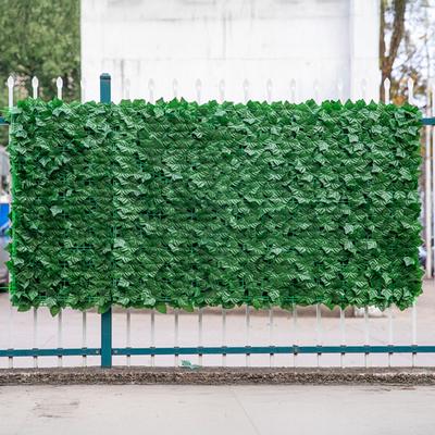Artificial Ivy Fence Garden Fake Greenery Privacy Screen UV Fade Protection Faux Hedge