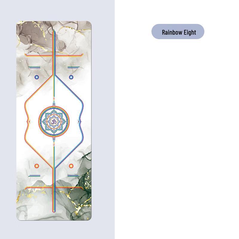 OEING Natural Rubber Foldable Yoga Mat Towel