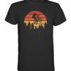 Mountain Bike Vintage Mountain Biking Retro Cyclist Bicycle - Premium Shirt