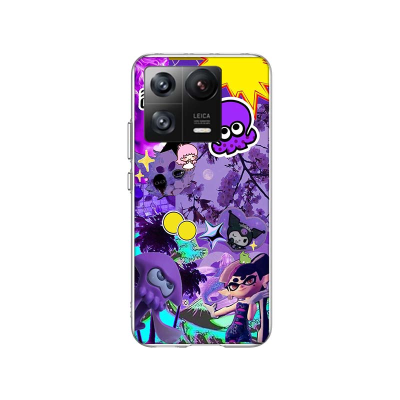 Game S-Splatoons Phone Case For Xiaomi Poco F7 Ultra X7 X6 M8 M7 M6 M4 M3 Pro X4 Mi 15 15T 14 14T 12T 12S 10T Pro 12 11 Lite Cov