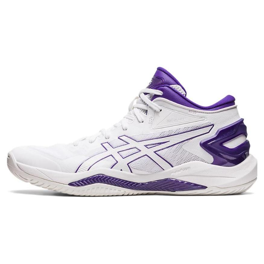 ASICS GELBURST 27 White Purple Men s 1063A066-101 EU 46