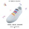 16pcs/lot Silicone Shoelaces No Tie Shoelaces 12 Colors Elastic Creative Lazy Silicone Rubber Kid Adult Sneakers Quick Shoe Lace