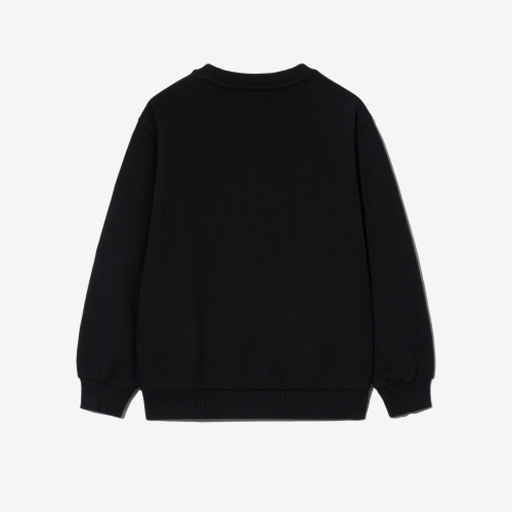 Basic Linear Sweatshirt  Fk2pog3101xblk 