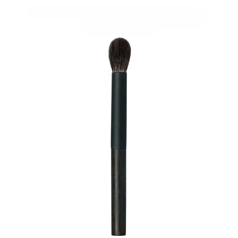 

Short Ebony Wood Handle Handmade Makeup Brushes Soft Goat Hair Face Powder Blush Eye Shadow Brush Portable Make Up Brush