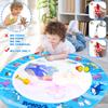 Kids Magic Water Drawing Mat Coloring Doodle with Reusable Magic Pens Montessori Toys Painting Board Educational Toys Kids Gifts