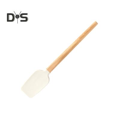 Spatola in silicone antigraffio Manico in legno Spatola in silicone da cucina affidabile