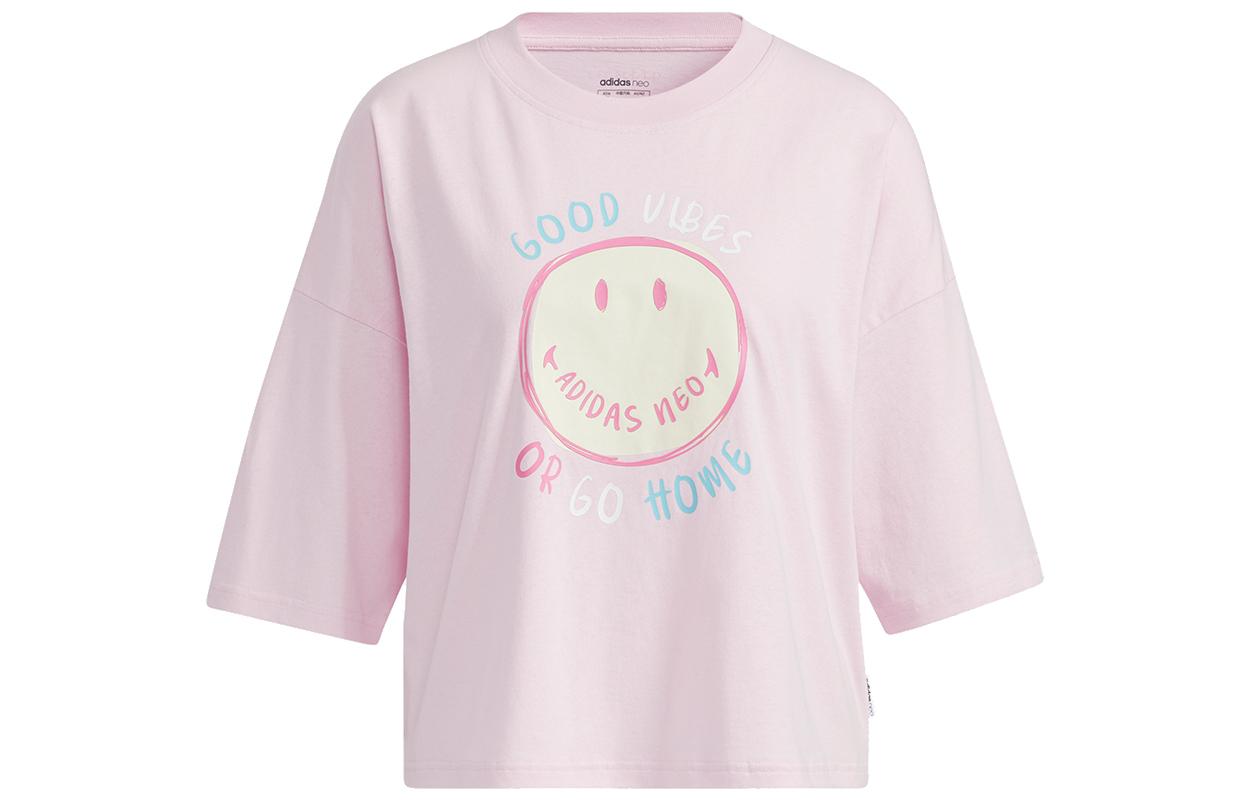 Adidas Neo T Shirt Women s Pink H61981 M