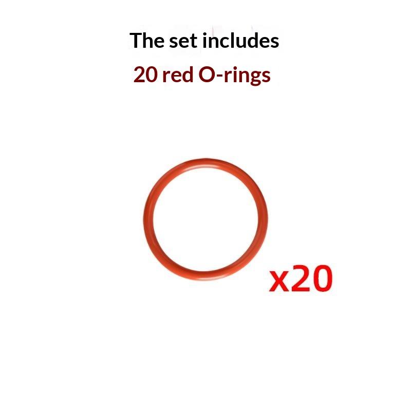 20/50/100 Pcs Silicone O-Ring Seals Maintenance Set Compatible With Jura Series Coffee Machines