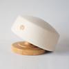 Kurzrand Flacher Wollfilz Barett INS Mode Pillbox Hut Damen Französisch Elegant Fedoras Matrosenhut Kapitänskappe Damen Bert Hart