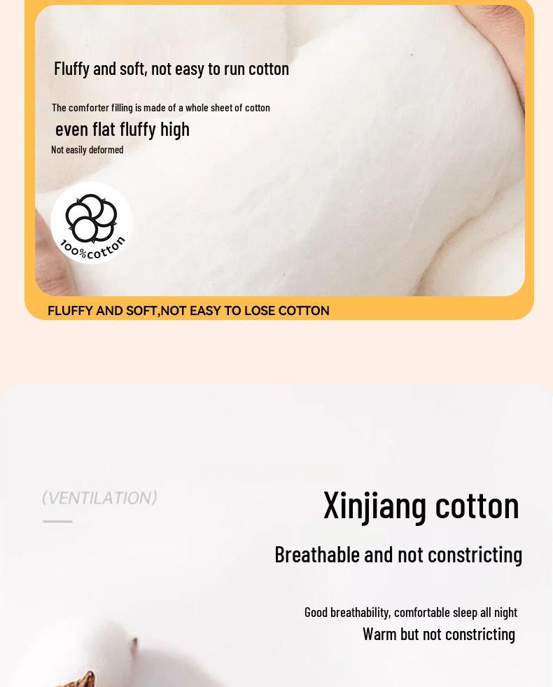 Sincan Pamuğu Yorgan: Çocuklar ve Öğrenciler İçin Kalın Çizgi Film Yatak Takımı