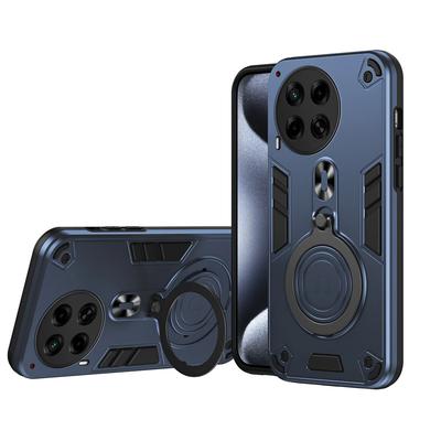 Hülle für Tecno Camon 30 5G 4G Autohalterung Magnetischer Ringhalter Silikon Hartschale Stoßfest Handyhülle TecnoCamon30 CL7 CL6k