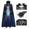 Halloween Costumes Megamind Cosplay Jumpsuit And Cloak Metro City Anime Movie Superhero Bodysuit Carnival Party Cos Dressing