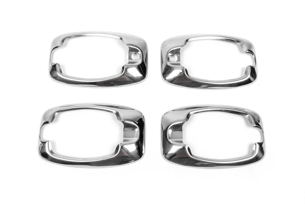 Накладки на ручки (нерж.) Накладки на ручки (4 части) для Citroen Jumper 2007-2025 гг