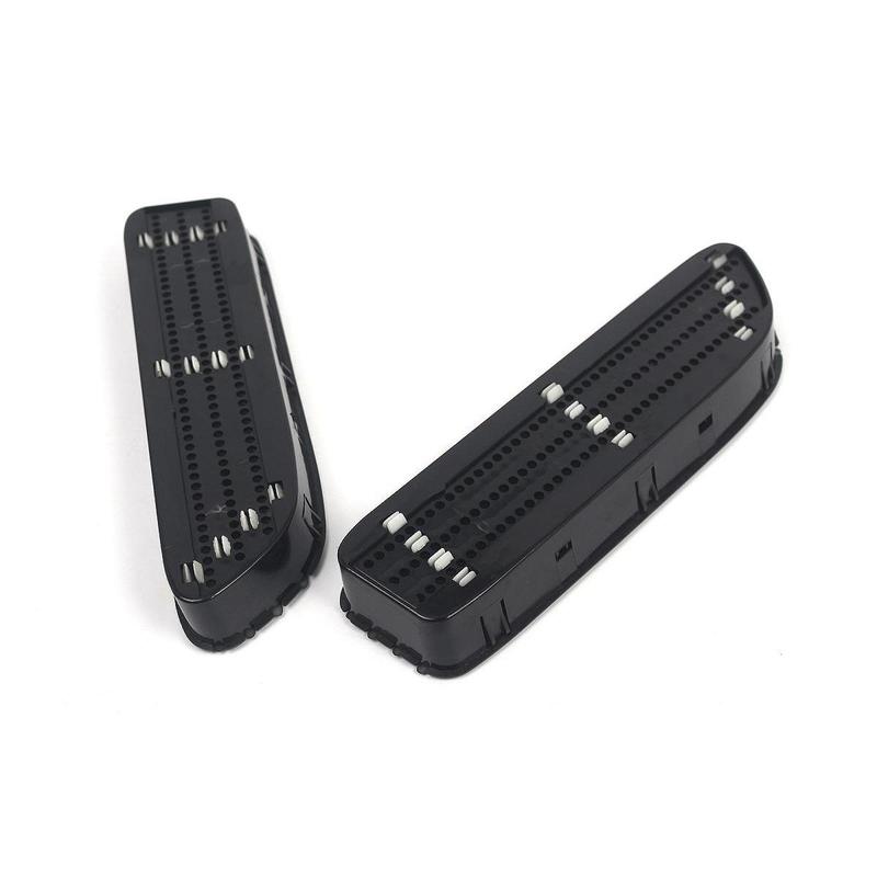 Side Fender Grille Set 51137895914 Sturdy Spare Part Professional Easy to Install Replacement Glossy Black for BMW E46 M3