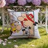 Federa Cuscino Anime A-Asterix Copricuscino Doppia Scena per Casa e Auto: Reversibile per un Comfort Premium