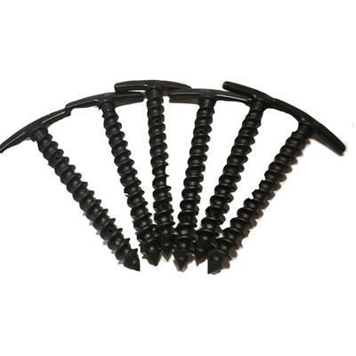 4 Stück starke Kunststoff-Zeltheringe, Kunststoff-Nylon-Schraube, Spiralnagel, Zeltheringe, Nagel