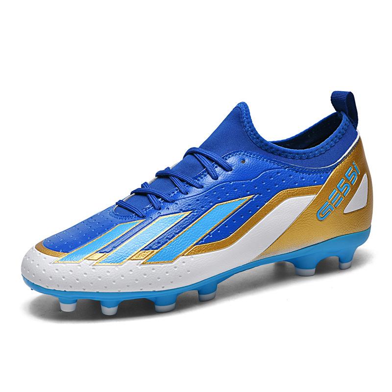 New Men'S Low-Top Football Shoes Outdoor Game Training Broken Nail Sneakers Professional Long Nail Sports Football Shoes