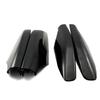 4PCS Black Roof Rail Rack End Molding Cover Cap Shell For Lexus GX470 2003-2009