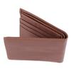 Bifold Wallet Pocket Wallet Light Brown Leather Multiple Slots Card Wallet for Men Adults Travel Daily
