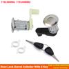 Left+Right Car Door Lock Barrel Cylinder With 2 Key For Renault Megane Scenic Clio Master 7701468981 7701468982