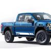 Ford Raptor F-150 Seitenschweller Personalisierte Vinyl-Aufkleber Streifen X-336
