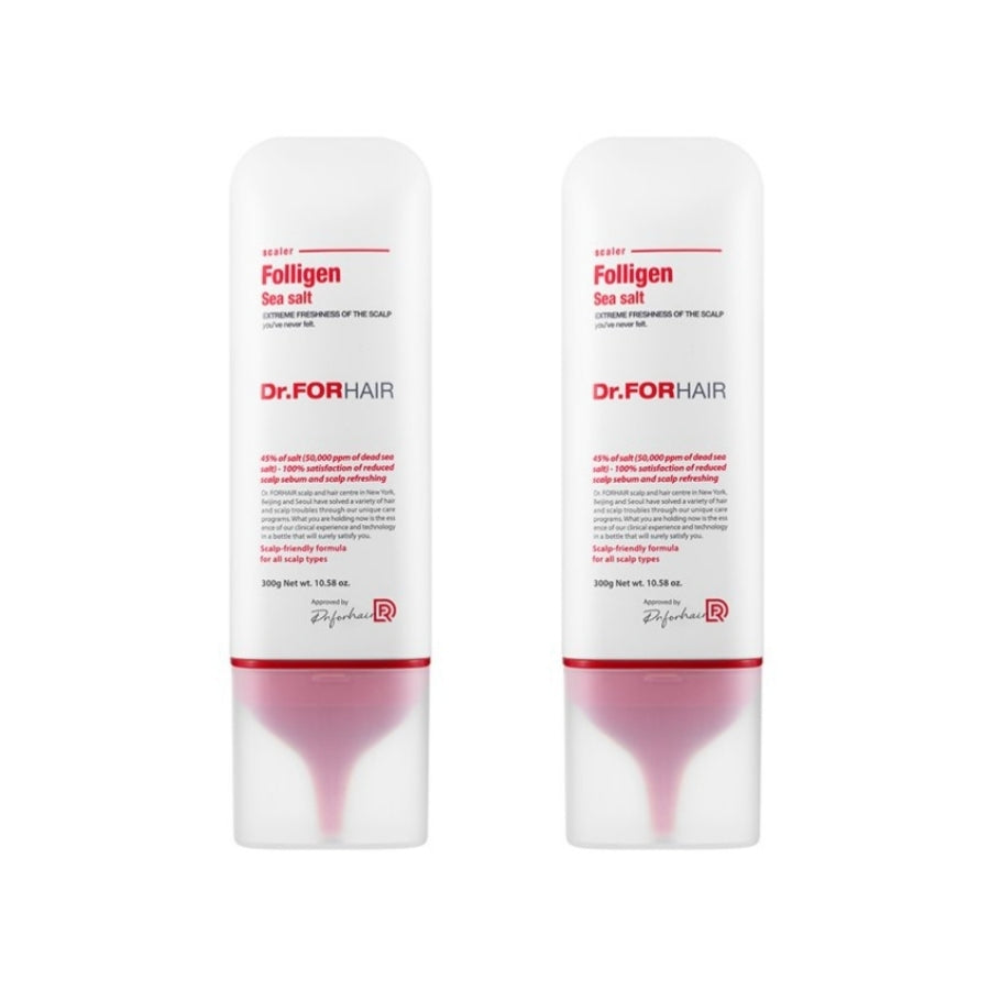

Dr.ForHair Folligen Скейлер для кожи головы с морской солью 300 г * 1 шт./2 шт. 2Pcs