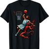 Jesus dunkt den Teufel Basketball Cooles Bball T-Shirt