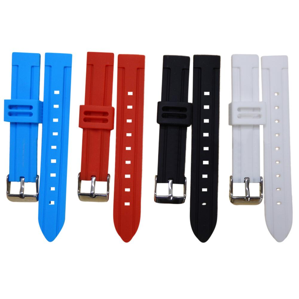 16mm Silicone Thicken Watch Band Strap for Men Women Watch Band Replacement
